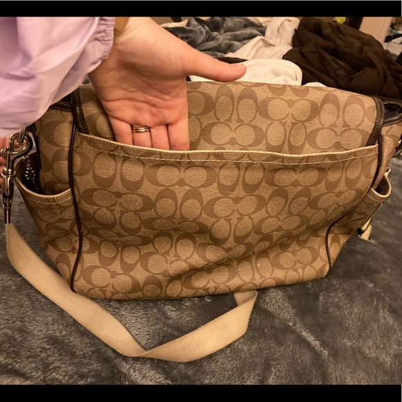 Authentic Coach diaper bag - Picture 7 of 8